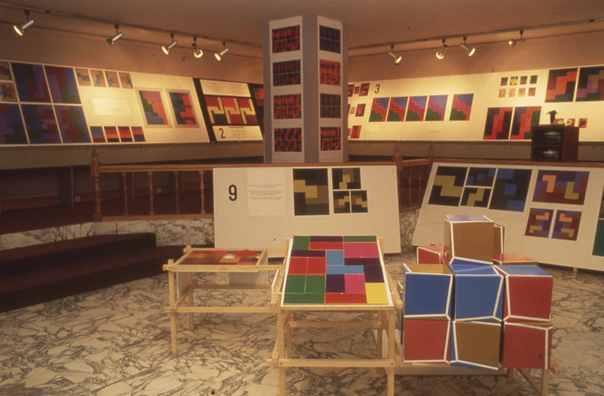 Exposición "Diez Ejercicios de Color". Galería Barquillo. Madrid. 1981